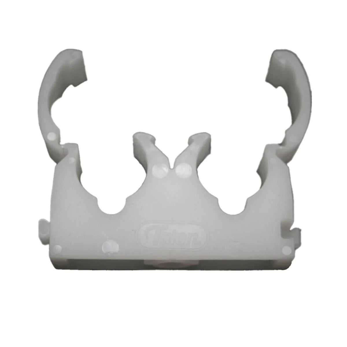 15MM Double Pipe Clip Hinged x 50