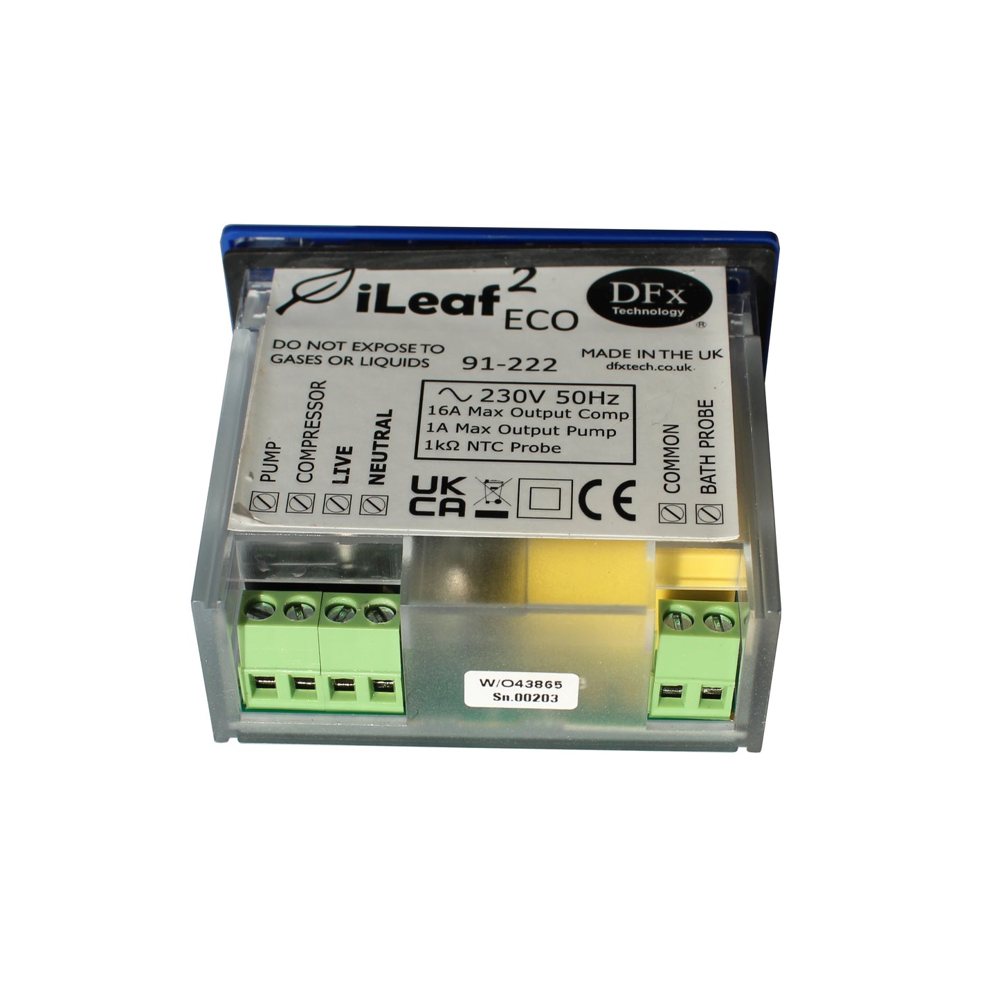 DFX SERIES CONTROLLER, 91-058S-BTH