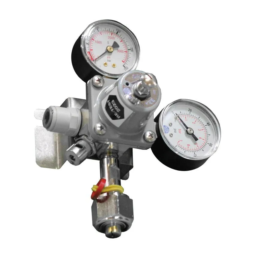 CO2 PRIM REG B/M DUAL GAUGE 0 - 4 Bar