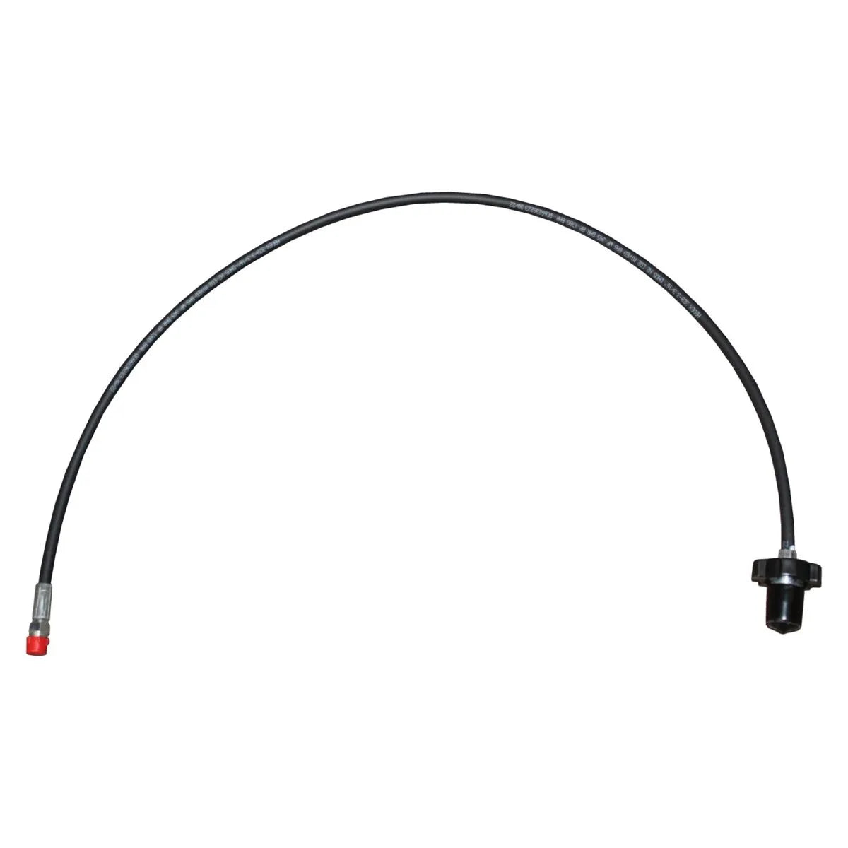 1M BLACK BMFF 1/4 BSPT MIXED GAS HOSE