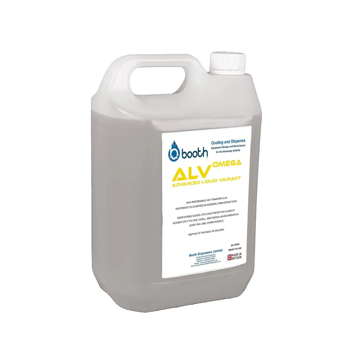 ALV Omega - Sub Zero Cooling Suppressant (READY TO USE / 25 Litre)