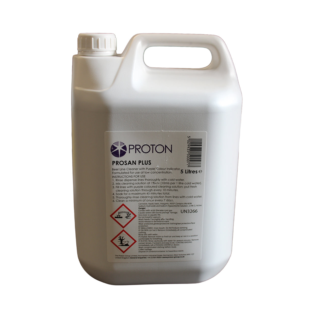 PROSAN PLUS BEER LINE CLEANER (5LTR)