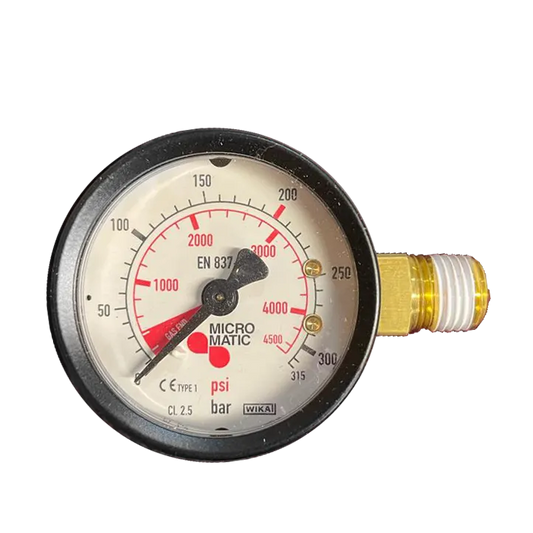 3450502-NPTR MICRO/M 0-315 BAR/PSI GAUGE