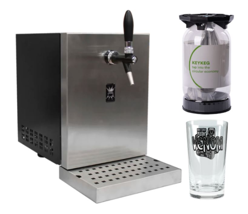 Compact Venom World Cup Bundle: Unit, Glassware & Beer